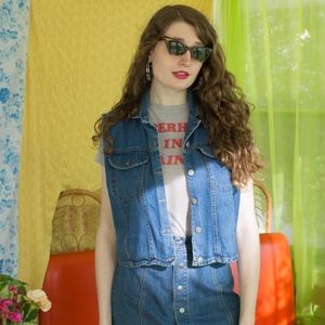 Vintage 80s/90s Denim Vest